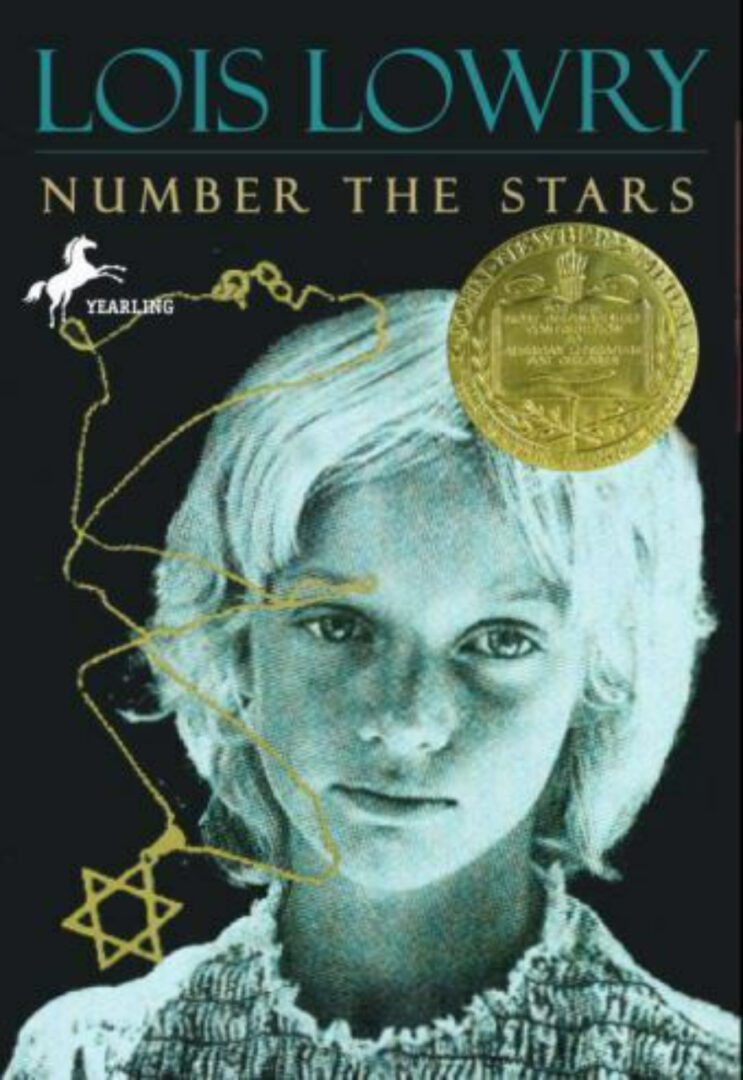 A picture of the cover of number the stars.